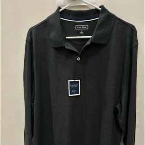 Men’s long sleeve polo new with tags